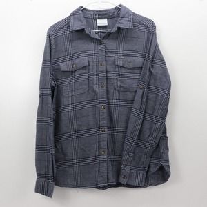 Columbia Flannel Long Sleeve Button Up Shirt Mens Size Large 44